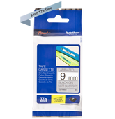 Brother Black On Silver Metallic Label Tape 9mm x 8m - TZEM921